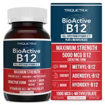 Suplemento Triquetra Health BioActive Vitamina B12 5000mcg