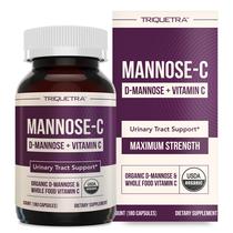 Suplemento Triquetra Mannose-C Organic UTI Support 180 cápsulas