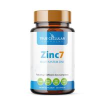 Suplemento True Cellular Formulas Zinc7 50 mg 60 cápsulas veganas