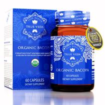 Suplemento True Veda Bacopa Monnieri 20X Extract 60 cápsulas