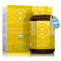 Suplemento True Veda Holy Basil Tulsi em cápsulas com vitamina B6 Suplemento True Veda Holy Basil Tulsi em cápsulas com vitamina B6