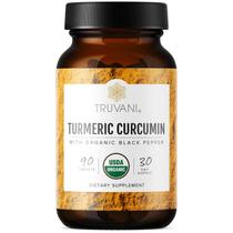Suplemento Truvani Curcumina Orgânica de Cúrcuma 1.350 mg 90 comprimidos Suplemento Truvani Curcumina Orgânica de Cúrcuma 1.350 mg 90 comprimidos