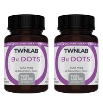Suplemento Twinlab B-12 Dots 500mcg 250 Comprimidos 2 Unidades