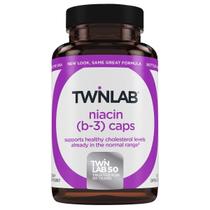 Suplemento Twinlab Niacina B3 1000 mg 100 cápsulas Suplemento Twinlab Niacina B3 1000 mg 100 cápsulas
