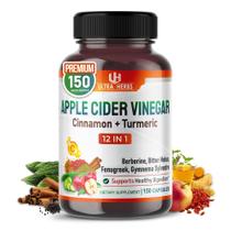 Suplemento ULTRA HERBS Vinagre de Maçã 150 Cápsulas Suplemento ULTRA HERBS Vinagre de Maçã 150 Cápsulas