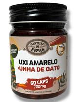 Suplemento Uxi Amarelo Unha de Gato Canteiro de Ervas 60 Cápsulas Suplemento Uxi Amarelo Unha de Gato Canteiro de Ervas 60 Cápsulas
