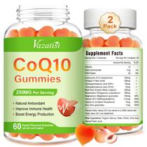 Suplemento Vazatisi CoQ10 Gomas 250 mg com ômega-3 120 ct