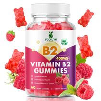Suplemento VCCHUYH Vitamina B2 Riboflavina 400 mg Gomas 60 ct Suplemento VCCHUYH Vitamina B2 Riboflavina 400 mg Gomas 60 ct