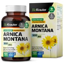 Suplemento Vegano BIO KRAUTER Arnica Montana 500mg - 100 Cápsulas