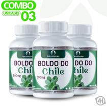 Suplemento Vegano Boldo do Chile 300cps de 500mg Cada