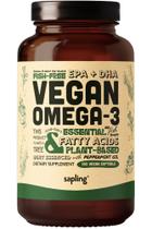 Suplemento vegano de ômega 3 Sapling Algae DHA e EPA 180 cápsulas gelatinosas Suplemento vegano de ômega 3 Sapling Algae DHA e EPA 180 cápsulas gelatinosas
