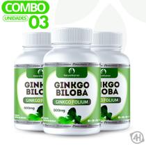 Suplemento Vegano Ginkgo Biloba 300cps de 500mg Cada