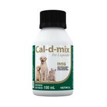 Suplemento Vetnil Cal-D-Mix Líquido - 100 ml