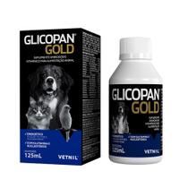 Suplemento Vetnil Glicopan Gold Para Cães E Gatos Pets 125ml
