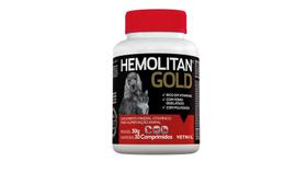 Suplemento Vetnil Hemolitan Gold - Energético para Pets