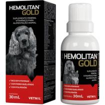 Suplemento vetnil hemolitan gold gotas 30ml