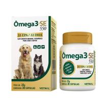 Suplemento Vetnil Ômega 3 para Cães e Gatos - SE 550