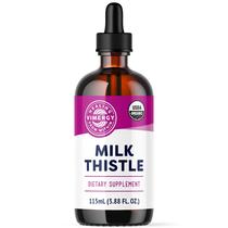Suplemento Vimergy Milk Thistle 115ml apoia a função hepática Suplemento Vimergy Milk Thistle 115ml apoia a função hepática