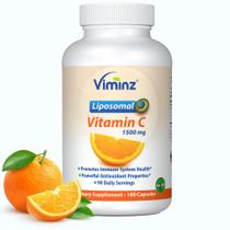 Suplemento Viminz Vitamina C Lipossomal 1500 mg 180 cápsulas Suplemento Viminz Vitamina C Lipossomal 1500 mg 180 cápsulas