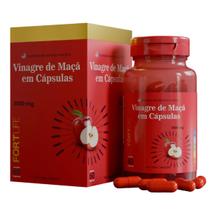 Suplemento Vinagre De Maçã Em Cápsulas 1000mg 60cps FortLife