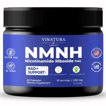 Suplemento VINATURA NMNH Ribosídeo de nicotinamida e TMG 1250mg