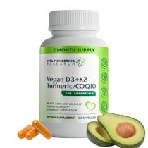 Suplemento Vita Pioneering Research Vegan Vitamina D3 2000IU Suplemento Vita Pioneering Research Vegan Vitamina D3 2000IU