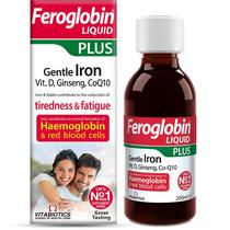 Suplemento Vitabiotics Feroglobin Plus Liquid 200mL