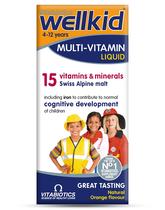 Suplemento Vitabiotics Wellkid Multivitamínico Líquido 150mL