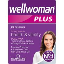 Suplemento Vitabiotics Wellwoman Plus, comprimidos, 56 cápsulas Suplemento Vitabiotics Wellwoman Plus, comprimidos, 56 cápsulas