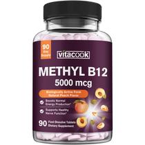 Suplemento Vitacook Vitacook Vitamin B12 Metilcobalamina 5000mcg 90 comprimidos