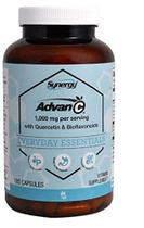 Suplemento Vitacost Synergy Advan-C com quercetina 1000 mg 180 cápsulas