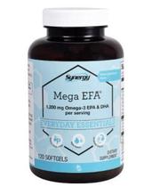 Suplemento Vitacost Synergy Mega EFA 1200 Omega 3 EPA y DHA Suplemento Vitacost Synergy Mega EFA 1200 Omega 3 EPA y DHA