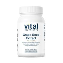 Suplemento Vital Nutrients Extrato de semente de uva 100mg 90 cápsulas
