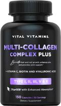 Suplemento Vital Vitamins Multi Collagen Plus para beleza