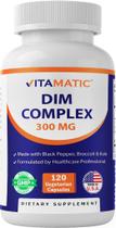 Suplemento Vitamatic DIM Complex 300 mg 120 cápsulas vegetais