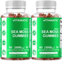 Suplemento Vitamatic Irish Sea Moss Gummies 3000 mg 60 veganas