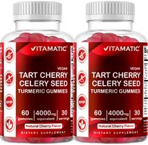 Suplemento Vitamatic Tart Cherry com gomas de semente de aipo