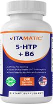 Suplemento Vitamático 5-HTP 200 mg com B6 5 mg 240 cápsulas