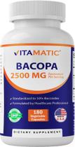 Suplemento Vitamático Bacopa Monnieri 180 cápsulas 2500mg