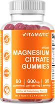 Suplemento Vitamático de Citrato de Magnésio Gomas 600mg 60ct