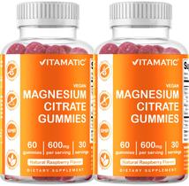 Suplemento Vitamático de Citrato de Magnésio Gomas 600mg x 60