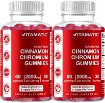 Suplemento vitamático de gomas de cromo sem açúcar 2000 mg