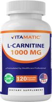 Suplemento vitamático de L-carnitina fumarato 1000mg 120 cápsulas