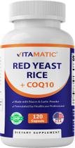 Suplemento Vitamático de Levedura Vermelha de Arroz 1200 mg com CoQ10 100 mg Suplemento Vitamático de Levedura Vermelha de Arroz 1200 mg com CoQ10 100 mg