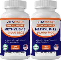 Suplemento vitamático de metil vitamina B12 10.000 mcg 60 pastilhas Suplemento vitamático de metil vitamina B12 10.000 mcg 60 pastilhas
