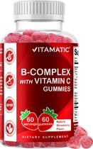 Suplemento Vitamático de Vitamina B Complexo de Gomas 60 unidades