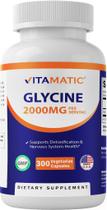 Suplemento Vitamático Glicina 2000mg 300 Cápsulas