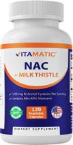 Suplemento Vitamático NAC N-Acetil-L-Cisteína 1200 mg 120 cápsulas