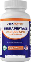 Suplemento Vitamático Serrapeptase 240.000 SPU 120 cápsulas Suplemento Vitamático Serrapeptase 240.000 SPU 120 cápsulas