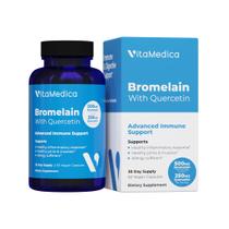 Suplemento Vitamedica Bromelaína e Quercetina 500 mg/250 mg Suplemento Vitamedica Bromelaína e Quercetina 500 mg/250 mg